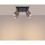 Sollux Lighting Winx SL1386 lampa podsufitowa 4x10 W czarna-złota zdj.8