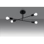 Sollux Lighting Norah SL1451 lampa podsufitowa 4x15 W czarna zdj.4