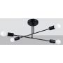 Sollux Lighting Norah SL1451 lampa podsufitowa 4x15 W czarna zdj.3