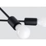 Sollux Lighting Norah SL1451 lampa podsufitowa 4x15 W czarna zdj.5