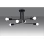 Sollux Lighting Norah SL1452 lampa podsufitowa 6x15 W czarna zdj.4