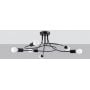 Sollux Lighting Levar SL1456 lampa podsufitowa 6x15 W czarna zdj.3