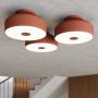 Sollux Lighting Omiq SL1681 plafon 4x15 W czerwony zdj.10