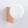 Sollux Lighting Bulbo SL1682 kinkiet 1x8 W biały-drewno zdj.6