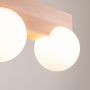 Sollux Lighting Bulbo SL1683 lampa podsufitowa 2x8 W biała-drewno zdj.5