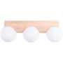 Sollux Lighting Bulbo SL1684 lampa podsufitowa 3x8 W biała-drewno zdj.1