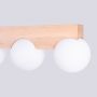 Sollux Lighting Bulbo SL1685 lampa podsufitowa 4x8 W biała-drewno zdj.6