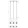 Sollux Lighting Lami SL1688 lampa wisząca 3x10 W biała zdj.2