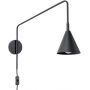 Sollux Lighting Nox SL1697 kinkiet 1x10 W czarny zdj.1