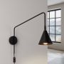 Sollux Lighting Nox SL1697 kinkiet 1x10 W czarny zdj.4