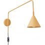 Sollux Lighting Nox SL1698 kinkiet 1x10 W złoty zdj.1