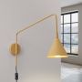 Sollux Lighting Nox SL1698 kinkiet 1x10 W złoty zdj.4