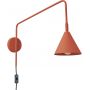 Sollux Lighting Nox SL1701 kinkiet 1x10 W czerwony zdj.1