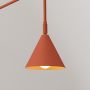 Sollux Lighting Nox SL1701 kinkiet 1x10 W czerwony zdj.5