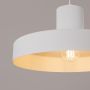Sollux Lighting Bilo SL1702 lampa wisząca 1x15 W biała zdj.5