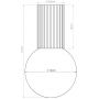 Sollux Lighting Halo SL1708 lampa podsufitowa 1x8 W biała zdj.2
