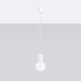 Sollux Lighting Halo SL1709 lampa wisząca 1x8 W biała zdj.3