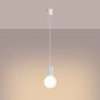 Sollux Lighting Halo SL1709 lampa wisząca 1x8 W biała zdj.4