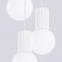 Sollux Lighting Halo SL1710 lampa wisząca 3x8 W biała zdj.6