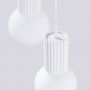Sollux Lighting Halo SL1710 lampa wisząca 3x8 W biała zdj.7