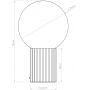 Sollux Lighting Halo SL1711 lampa biurkowa 1x8 W biała zdj.2