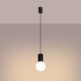 Sollux Lighting Halo SL1714 lampa wisząca 1x8 W biała-czarna zdj.4