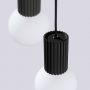 Sollux Lighting Halo SL1715 lampa wisząca 3x8 W biała-czarna zdj.7