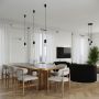 Sollux Lighting Halo SL1715 lampa wisząca 3x8 W biała-czarna zdj.10