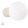 Sollux Lighting Halo SL1717 kinkiet 1x8 W biały-beżowy zdj.1