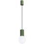 Sollux Lighting Halo SL1724 lampa wisząca 1x8 W biała-zielona zdj.1