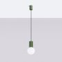 Sollux Lighting Halo SL1724 lampa wisząca 1x8 W biała-zielona zdj.3