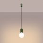 Sollux Lighting Halo SL1724 lampa wisząca 1x8 W biała-zielona zdj.4