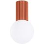 Sollux Lighting Halo SL1728 lampa podsufitowa 1x8 W biała-czerwona zdj.1
