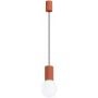 Sollux Lighting Halo SL1729 lampa wisząca 1x8 W biała-czerwona zdj.1
