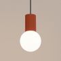 Sollux Lighting Halo SL1729 lampa wisząca 1x8 W biała-czerwona zdj.6