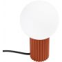 Sollux Lighting Halo SL1731 lampa biurkowa 1x8 W biała-czerwona zdj.1
