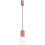 Sollux Lighting Halo SL1734 lampa wisząca 1x8 W biała-beżowa zdj.1