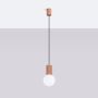 Sollux Lighting Halo SL1734 lampa wisząca 1x8 W biała-beżowa zdj.4