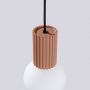 Sollux Lighting Halo SL1734 lampa wisząca 1x8 W biała-beżowa zdj.9