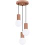 Sollux Lighting Halo SL1735 lampa wisząca 3x8 W biała zdj.1