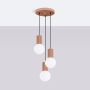 Sollux Lighting Halo SL1735 lampa wisząca 3x8 W biała zdj.3