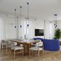 Sollux Lighting Halo SL1740 lampa wisząca 3x8 W biała-fioletowa zdj.9