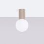 Sollux Lighting Halo SL1743 lampa podsufitowa 1x8 W biała-beżowa zdj.3