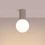 Sollux Lighting Halo SL1743 lampa podsufitowa 1x8 W biała-beżowa zdj.4