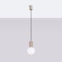 Sollux Lighting Halo SL1744 lampa wisząca 1x8 W biała-beżowa zdj.3