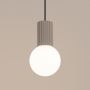 Sollux Lighting Halo SL1744 lampa wisząca 1x8 W biała-beżowa zdj.5