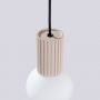 Sollux Lighting Halo SL1744 lampa wisząca 1x8 W biała-beżowa zdj.8