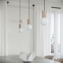 Sollux Lighting Halo SL1744 lampa wisząca 1x8 W biała-beżowa zdj.10