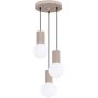 Sollux Lighting Halo SL1745 lampa wisząca 3x8 W biała zdj.1