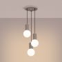 Sollux Lighting Halo SL1745 lampa wisząca 3x8 W biała zdj.4